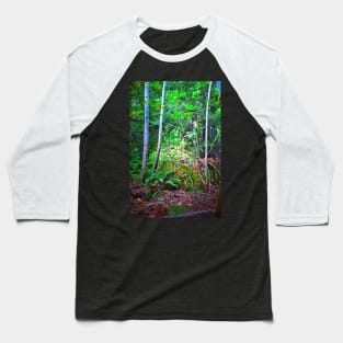 Birch Trees Baseball T-Shirt